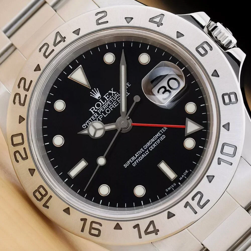 Men's Rolex Explorer 40mm GMT Date Watch! With BOX